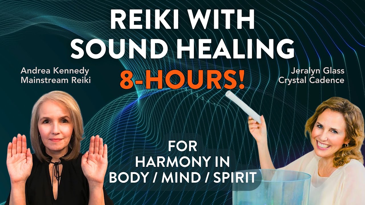 8 Hours!💥 Reiki + Sound Bath Healing Session Collaboration - YouTube
