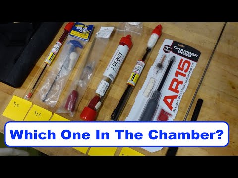 Rifle chamber & action cleaning rod showdown