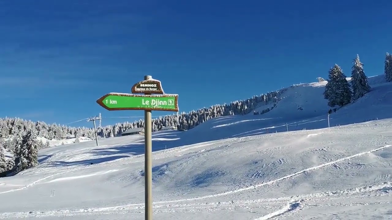 A la découverte du Semnoz enneigé !