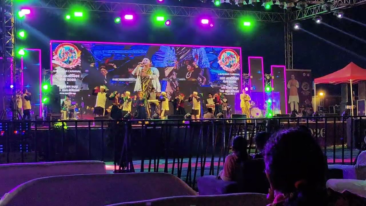 Almora represent by Khushi joshi #viral #video #rudrapur #sarascarnivalmela 