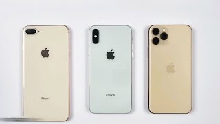 iPhone 8 Plus Vs iPhone Xs Vs iPhone 11 Pro | SPEED TEST 2023