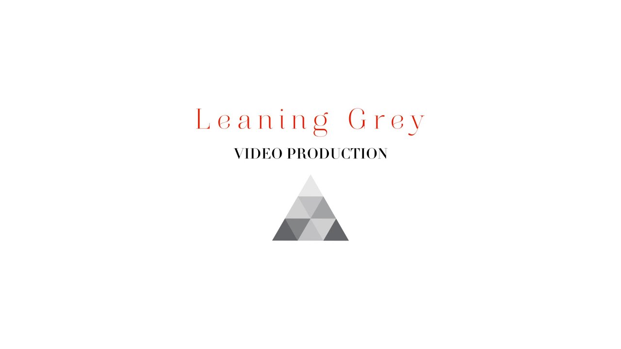 Grey Videostudio Leaning Grey Video Production Introduction - YouTube