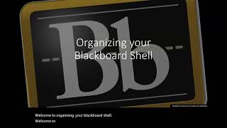 How to Organize your Bb Shell