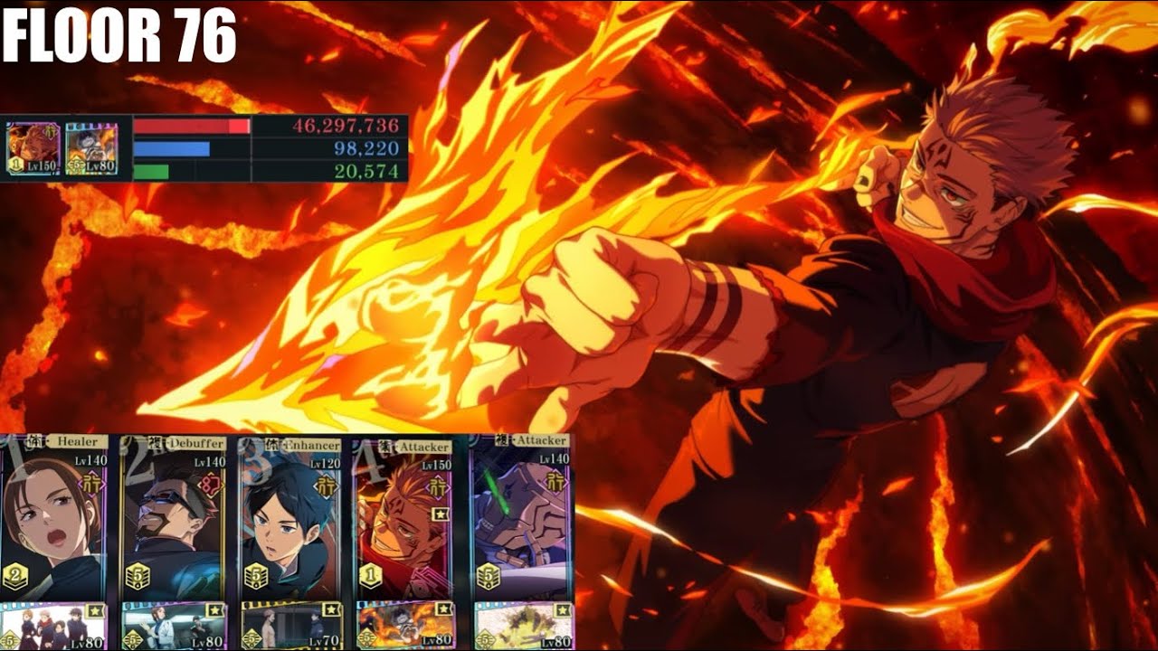 Floor 76 | Sukuna ~ JJK Phantom Parade