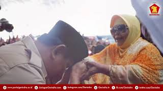 Silaturahmi Prabowo Subianto di Ponpes Aa Gym