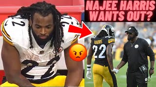 🚨 UPDATE: Najee Harris Just Asked OUT of Pittsburgh?! - His Agent EXPOSES the TRUTH! (Steelers News)