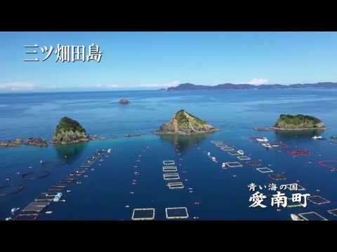 青い海の国 愛南町 三ツ畑田島 Youtube