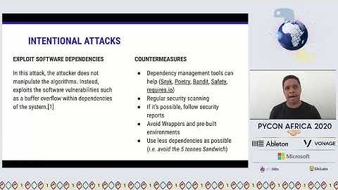 Flávio Clésio - Security in Machine Learning Engineering Adversarial attacks... || PyCon Africa 2020