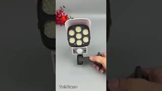 Solar-powered Simulation Surveillance Camera.#shorts #viral #electric #camera #trending #viral