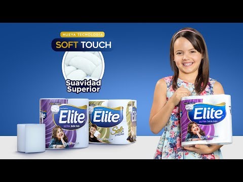 Elite - Papel higiénico Soft Touch