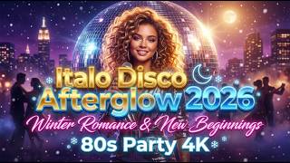 Italo Disco Afterglow 2026 🌙 Winter Romance &amp; New Beginnings  80s Party 4K