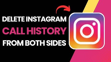How To Delete Instagram Call History From Both Sides !