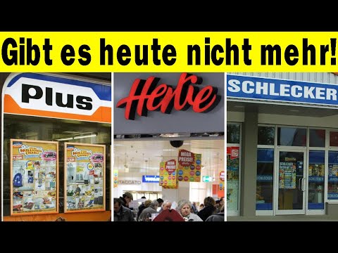 20 verschwundene Läden, die ganz Deutschland vermisst!