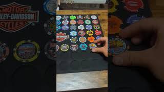 Post Trip Poker Chip Haul.