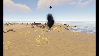 【Rust】Survey Charge（地質調査爆薬と個人掘削機設置）の使用例【BaburyServer】