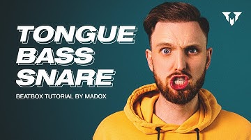 TONGUE BASS SNARE | Beatbox Tutorial by Madox