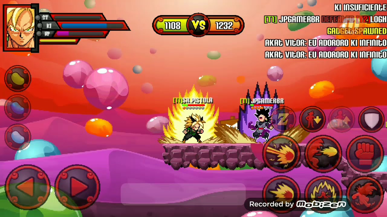 Saiyan Arena Online Jogando com zaiko ssj2 YouTube
