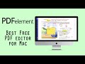 Best PDF editing software for Mac (2020) - PDFelement 7 | Complete Guide