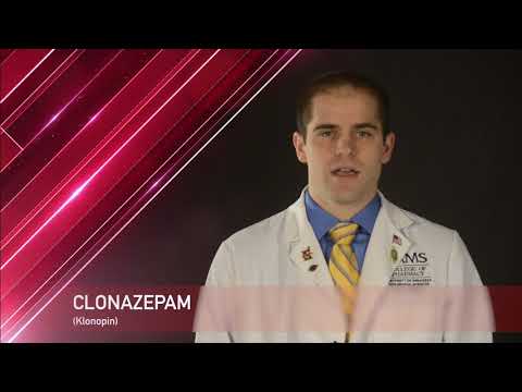 Clonazepam or Klonopin Medication Information (dosing, side effects, patient counseling)