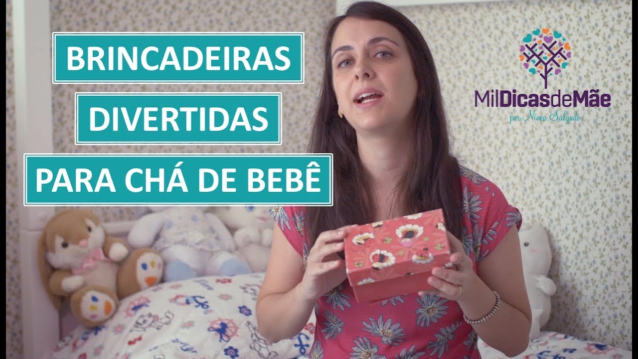 6 brincadeiras para fazer no chá de bebê virtual