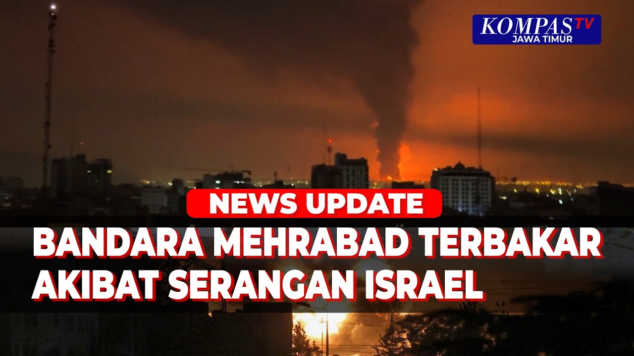 Israel Klaim Hancurkan 16 Pesawat dalam Serangan di Bandara Mehrabad Teheran