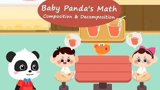 Baby Panda&#39;s World Of Math #36 - Learn Composition and Decomposition with Kiki! | BabyBus  Games