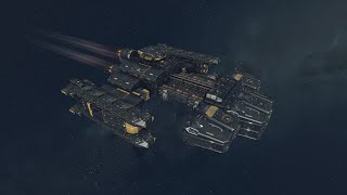 Starcraft 2 Battlecruiser - Starfield builder