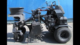 L.T. Rich Z Plug Z Spray 40” Stand-On Lawn Aerator & Seeder Only 864.1 Hours