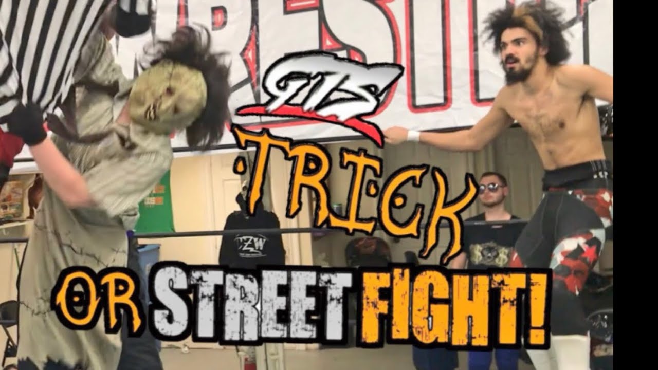 Leatherface REKTS GTS Wrestling Trick or Treat Halloween Challenge
