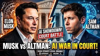 Details BREAKING: Elon Musk and Sam Altman head to court in high-stakes showdown over AI  Update