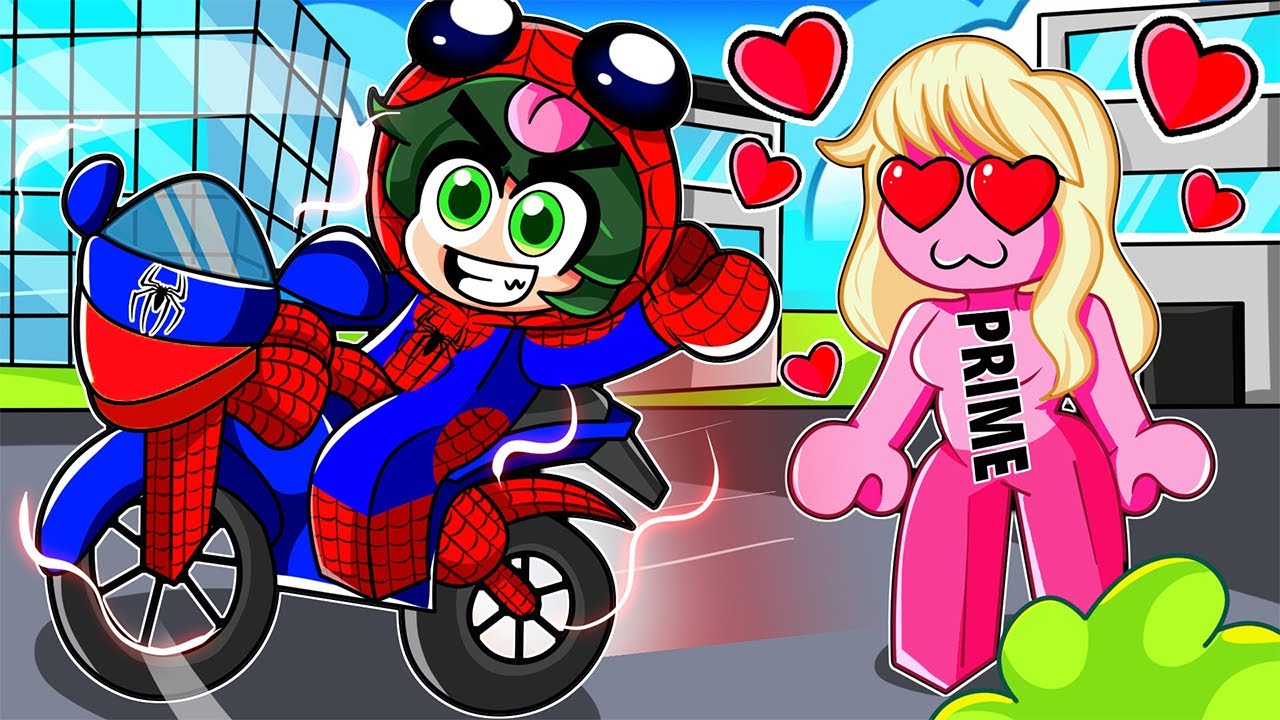 Rizzing Girls With The New $50,000,000 SPIDERMAN BIKE In Roblox Driving Empire!