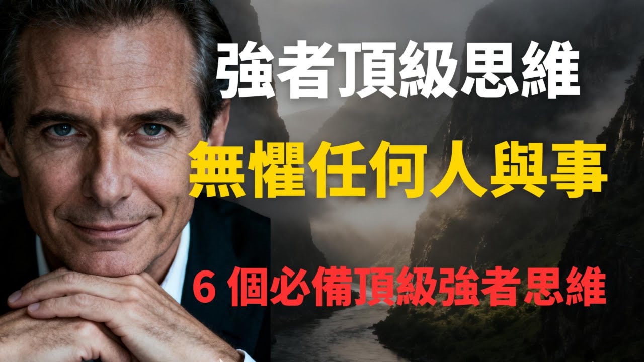 強者頂級思維，無懼任何人與事！6 個頂級必備強者思維。