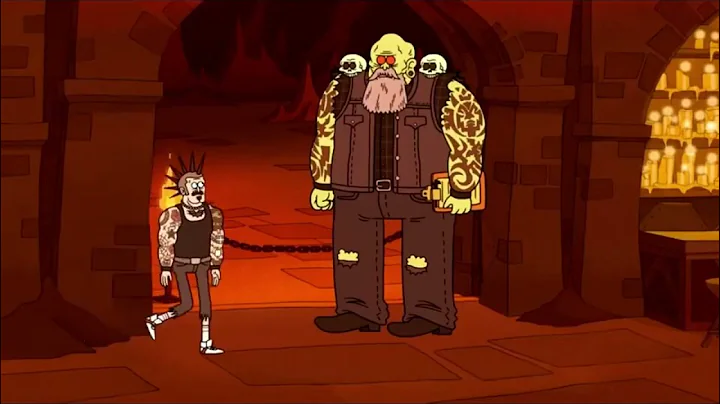 Regular Show - Oi mate can I borrow your pen? (Wilhelm Scream)