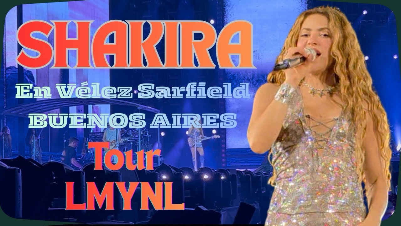 PIES DESCALZOS EN VIVO | Antología | Día de Enero | SHAKIRA 11/12/25 Vélez Sarfield 🇦🇷 