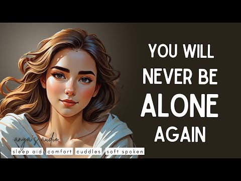 comfort after a long day [ASMR] [girlfriend roleplay] [sleep aid] [rain]