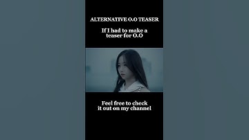 If I had to make a teaser for O.O #kpop #nmixx #jyp