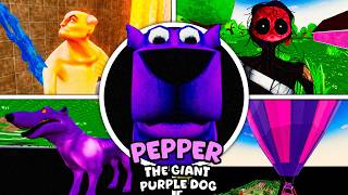 Pepper the Giant Purple Dog - Behind The Scenes & Secrets (Demo Showcase)