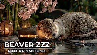 Dreaming Beaver 🦫💤 | Calm Water & Candlelight Ambience screenshot 3