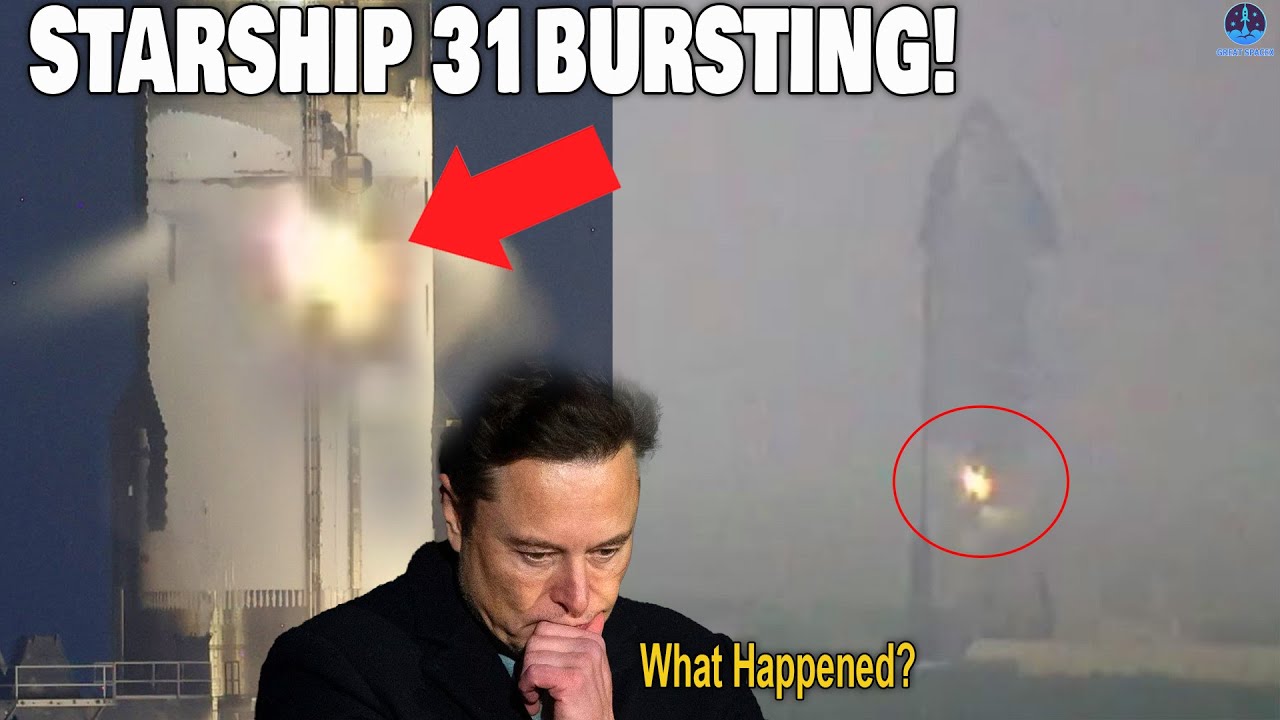Starship 31 Electrical Fault Bursting Out! What Happened??? Flight 4 New Launch Date...