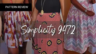 Pattern Review (Simplicity 9472) #sewing #diyfashion #patternreview #simplicitypatterns