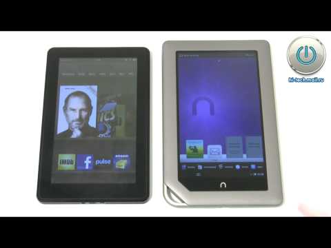 Видео: Разница между Kindle Fire и Nook Tablet