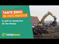 Tante Enso Hochmoor: Am 20. Januar 2025 war 1. Spatenstich für den Neubau