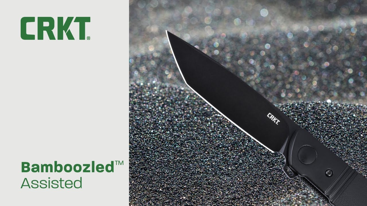 CRKT Bamboozled Assisted Opening EDC Folding Pocket Knife
