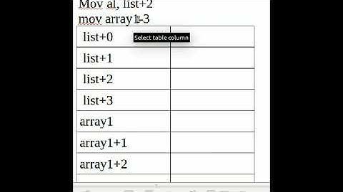 Assembly Tutorial Memory Lec23