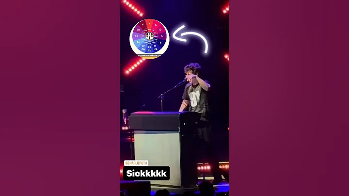 Charlie Puth performing on stage at Charlie The Live Experience in Charlottesville | June 12, 2023