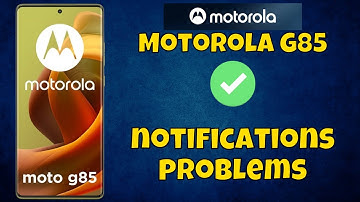 Motorola Moto G85 Notification Not Showing Problem || How to solve the notifications problems