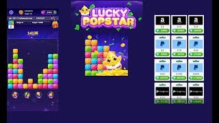 شرح تطبيق NEW Lucky Popstar: Pop Star Puzzle لشحن رصيد PayPal + Google play screenshot 4