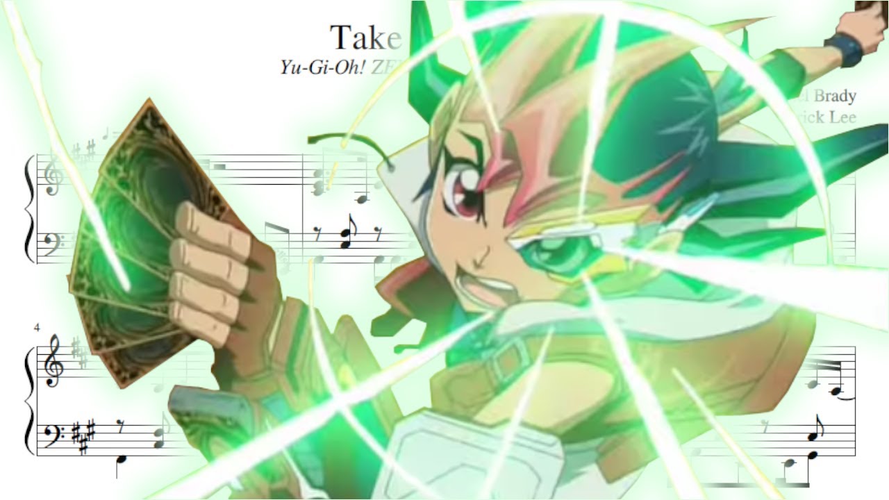 Yu*Gi*Oh! VRAINS Opening 1 With The Wind (Temp) Sheet music for