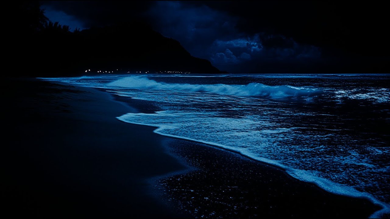 Fall Asleep In Under 3 Minutes - 10 Hours Of Ocean Waves To Soothe Mind Help You Sleep Peacefully