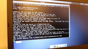 Clonezilla Server configuring!